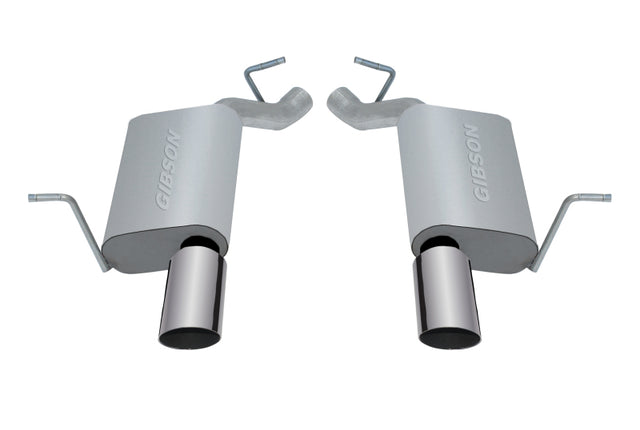 Gibson 11-18 Dodge Durango R/T 5.7L 2.25in Axle-Back Dual Exhaust - Aluminized Gibson Axle Back  AXOPROS