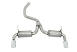 Gibson 14-20 Jeep Cherokee 3.2L 2.5in/2.25in Cat-Back Dual Split Exhaust - Stainless Gibson Catback  AXOPROS