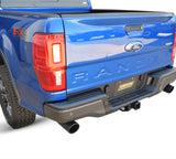 Gibson 19-22 Ford Ranger Lariat 2.3L 2.5in Cat-Back Dual Sport Exhaust - Black Elite Gibson Catback  AXOPROS