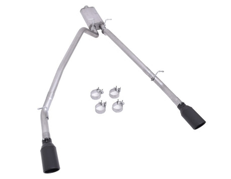 Gibson 2025 Ram 1500 3.0L I6 DOHC 2.5in Cat-Back Dual Split Exhaust - Black Gibson Catback  AXOPROS