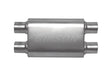 Gibson CFT Superflow Dual/Dual Oval Muffler - 4x9x13in/2.25in Inlet/2.25in Outlet - Stainless Gibson Muffler  AXOPROS