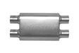 Gibson CFT Superflow Dual/Dual Oval Muffler - 4x9x18in/2.5in Inlet/2.5in Outlet - Stainless Gibson Muffler  AXOPROS