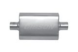 Gibson MWA 2.5in. Offset/ 2.5in. Center 14in. Oval Muffler Gibson Muffler  AXOPROS