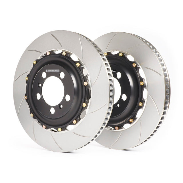 GiroDisc 2015+ Ford Mustang S550 Slotted Rear Rotors GiroDisc Brake Rotors - Slotted  AXOPROS