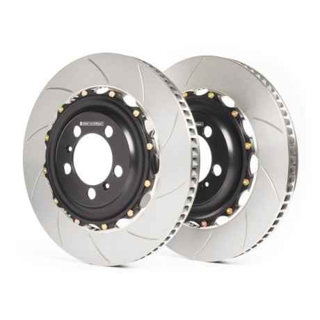 GiroDisc 2020+ Toyota GR Supra 3.0L Rear Slotted Rotors GiroDisc Brake Rotors - Slotted  AXOPROS