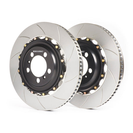 GiroDisc 2021+ Cadillac CT4-V Blackwing Slotted Front Rotors GiroDisc Brake Rotors - Slotted  AXOPROS