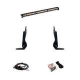 GMC S8 30-Inch Behind The Grille Light Bar Kit Baja Designs Light Bar  AXOPROS