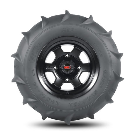 GMZ Sand Stripper Rear HP Tire - 14 Paddle 1-1/8in - 28x15-14 GMZ Race Products Automotive/UTV Tires - Off Road  AXOPROS