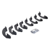 Go Rhino 07-21 Toyota Tundra DC/CC 4DR Mounting Brackets(V-Series V3/RB10 Slim/RB20 Slim) - Tex. Blk Go Rhino Brackets  AXOPROS