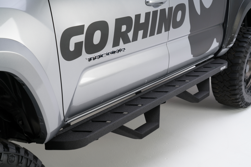 Go Rhino 15-20 Ford F-150 RB10 Complete Kit w/RB10 + Brkts + 2 RB10 Drop Steps Go Rhino Running Boards  AXOPROS