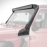 Go Rhino 18-20 Jeep Wrangler JL/JLU/Gladiator JT XE Windshield Light Bar Mount - 50in Single Row Go Rhino Light Mounts  AXOPROS