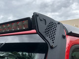Go Rhino 18-20 Jeep Wrangler JL/JLU/Gladiator JT XE Windshield Light Bar Mount - 50in Single Row Go Rhino Light Mounts  AXOPROS