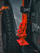 Go Rhino 18-24 Jeep Wrangler JL/JLU/JT Front Fender Jack Mount for Hi-Lift Jack - Tex. Blk Go Rhino Jacks  AXOPROS