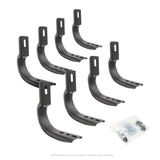 Go Rhino 19-20 Chevrolet Silverado 1500 Brackets for OE Xtreme Cab Length SideSteps Go Rhino Brackets  AXOPROS