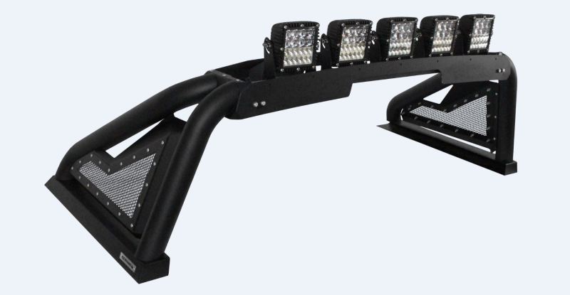 Go Rhino 19-20 Chevy 1500 Sport Bar 2.0 Complete Kit w/Sport Bar + Retractable Light Mnt Go Rhino Bed Racks  AXOPROS