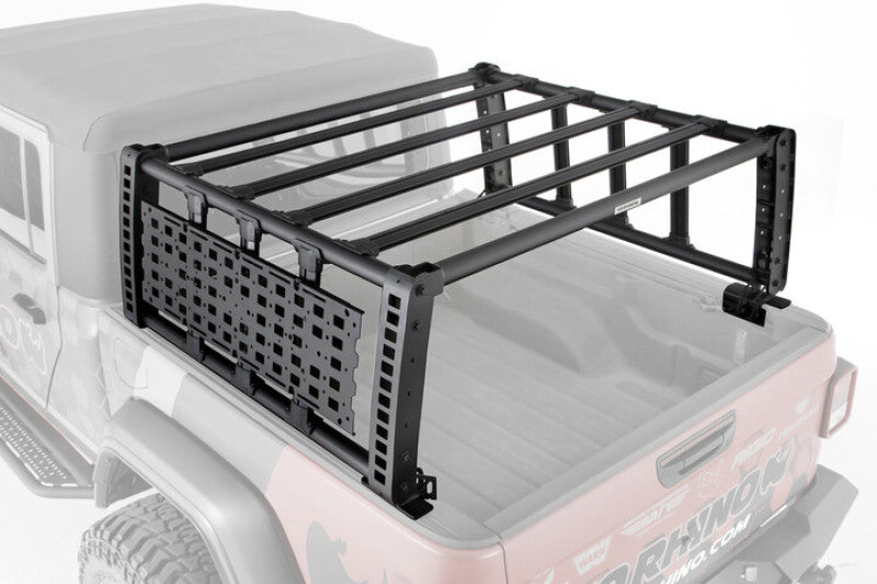 Go Rhino 19-21 Jeep Gladiator XRS Overland Xtreme Rack - Box 2 (Req. gor5950000T-01) Go Rhino Truck Bed Rack  AXOPROS