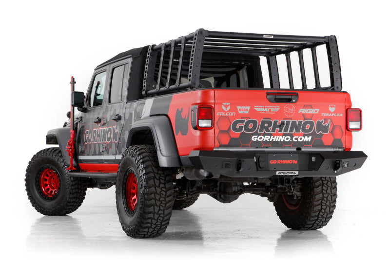 Go Rhino 19-21 Jeep Gladiator XRS Overland Xtreme Rack - Box 2 (Req. gor5950000T-01) Go Rhino Truck Bed Rack  AXOPROS