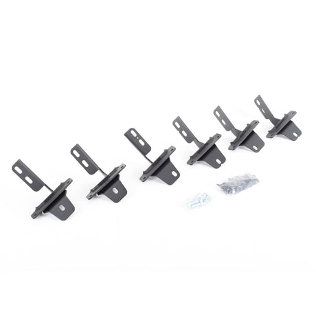 Go Rhino 2021+ Ford Bronco Brackets for RB Running Boards Textured Black Go Rhino Brackets  AXOPROS