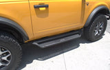 Go Rhino 2021+ Ford Bronco Dominator Extreme D1 Side Steps w/Brackets - Textured Black Go Rhino Side Steps  AXOPROS