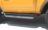 Go Rhino 2021+ Ford Bronco Dominator Extreme D1 Side Steps w/Brackets - Textured Black Go Rhino Side Steps  AXOPROS