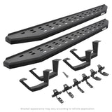 Go Rhino 2022 Toyota Tundra CrwMx Kit w/RB20 Running Board + Brkts + 4 RB20 Drop Steps - Bedlnr Coat Go Rhino Running Boards  AXOPROS