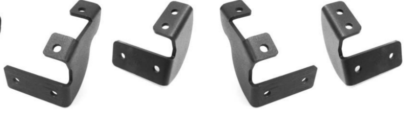Go Rhino 2024 Toyota Tacoma DC 4dr Brackets for Dominator Extreme SideSteps - Tex. Blk Go Rhino Brackets  AXOPROS