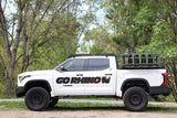 Go Rhino 22-23 Toyota Tundra CrewMax Cab 4dr E-BOARD E1 Electric Running Board Kit - Tex. Blk Go Rhino Running Boards  AXOPROS