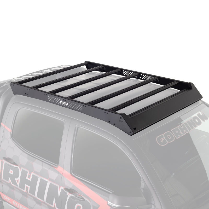 Go Rhino 24-25 Toyota Tacoma Double Cab Pickup Ceros Low Profile Roof Rack - Tex. Blk Go Rhino Roof Rack  AXOPROS