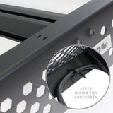 Go Rhino 24-25 Toyota Tacoma Double Cab Pickup Ceros Low Profile Roof Rack - Tex. Blk Go Rhino Roof Rack  AXOPROS