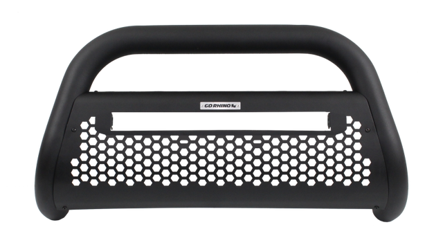 Go Rhino 99-07 Ford F-250/F-350 SD RC2 LR 20in Light Mnt Complete Kit w/Front Guard + Brkts Go Rhino Bull Bars  AXOPROS