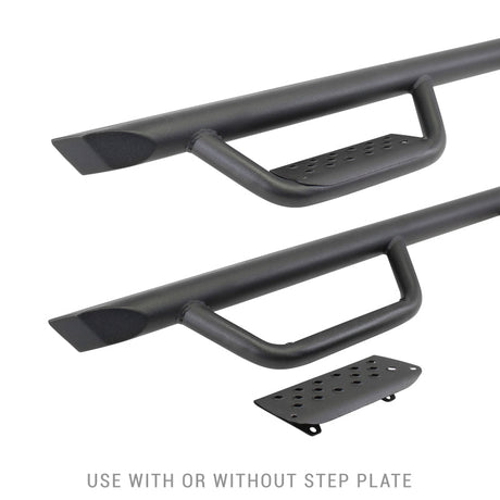 Go Rhino Dominator Extreme D2 Side Steps - Tex Blk - 73in Go Rhino Side Steps  AXOPROS
