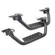 Go Rhino Dominator Extreme D6 SideSteps - Tex Blk - 4in Drop Down Steps (Pair) Go Rhino Side Steps  AXOPROS