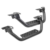 Go Rhino Dominator Extreme D6 SideSteps - Tex Blk - 4in Drop Down Steps (Pair) Go Rhino Side Steps  AXOPROS