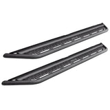 Go Rhino Dominator Extreme D6 SideSteps - Tex Blk - 87in Go Rhino Side Steps  AXOPROS