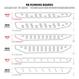 Go Rhino RB10 Running Boards - Bedliner - 87in Go Rhino Running Boards  AXOPROS