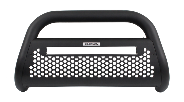 Go Rhino RC2 LR Frame - 3in - Central mount - Tex Blk Go Rhino Bull Bars  AXOPROS