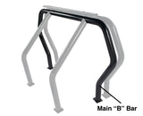 Go Rhino RHINO Bed Bar - Rear Main B bar - Black Go Rhino Bed Bars  AXOPROS