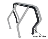 Go Rhino RHINO Bed Bar - Rear Main B bar - Black Go Rhino Bed Bars  AXOPROS
