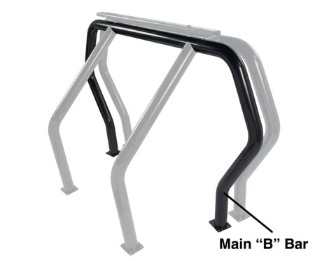 Go Rhino RHINO Bed Bar - Rear Main B bar - Black Go Rhino Bed Bars  AXOPROS