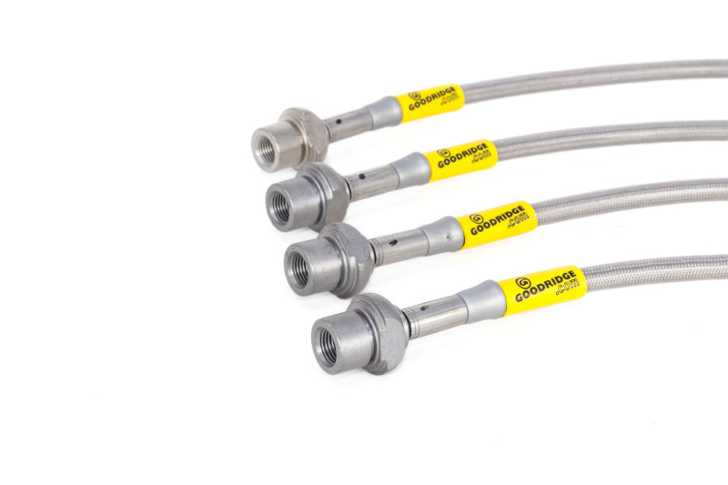 Goodridge 00-05 Toyota MR2 Spyder Stainless Steel Brake Line Kit Goodridge Brake Line Kits  AXOPROS