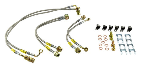 Goodridge 00-06 Chevrolet Tahoe (Rear Disc w/ Stabila Trak) Stainless Steel Brake Line Kit Goodridge Brake Line Kits  AXOPROS
