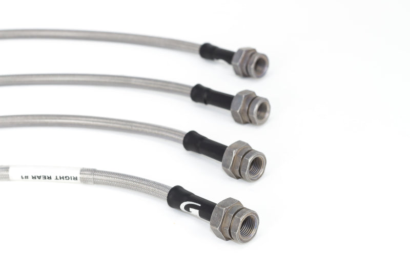 Goodridge 04-06 Cadillac CTS-V (w/Brembo Brakes) Stainless Steel Brake Line Kit Goodridge Brake Line Kits  AXOPROS
