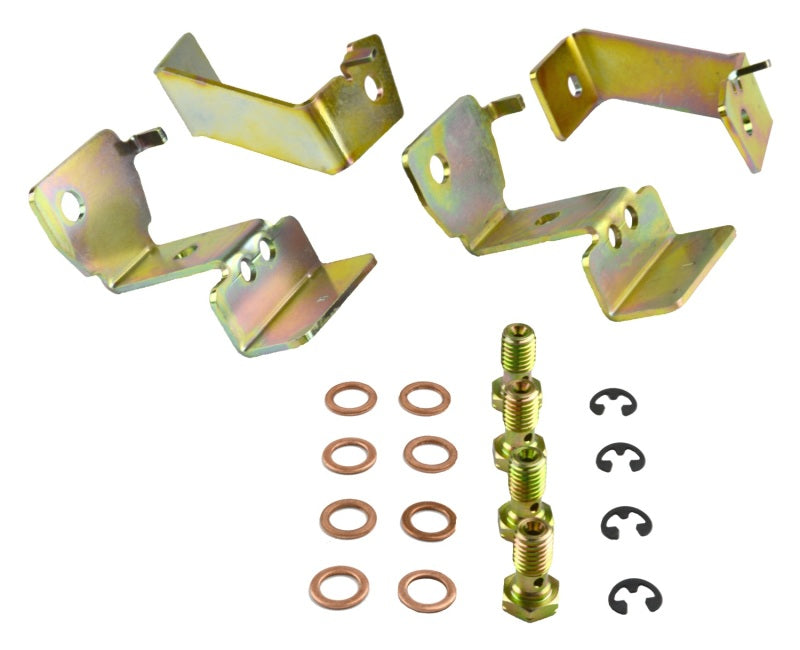 Goodridge 05-14 Ford Mustang (w/ABS) Stainless Steel Brake Line Kit Goodridge Brake Line Kits  AXOPROS