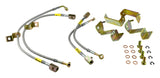 Goodridge 05-14 Ford Mustang (w/ABS) Stainless Steel Brake Line Kit Goodridge Brake Line Kits  AXOPROS