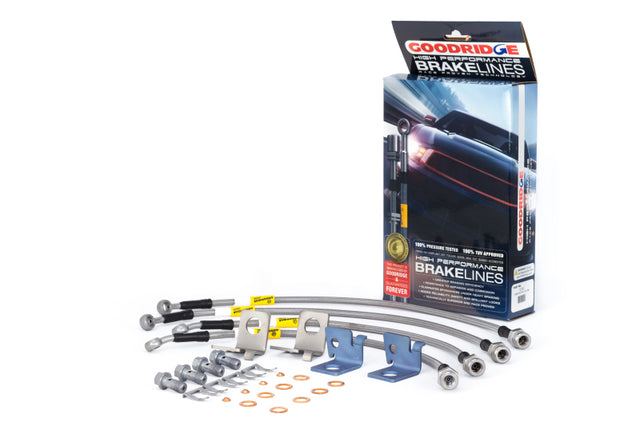 Goodridge 05 Corvette C6 Brake Lines Goodridge Brake Line Kits  AXOPROS