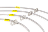 Goodridge 06-11 Honda Civic (Rear Disc Models) Stainless Steel Brake Line Kit Goodridge Brake Line Kits  AXOPROS