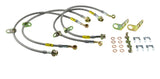 Goodridge 06-11 Honda Civic (Rear Disc Models) Stainless Steel Brake Line Kit Goodridge Brake Line Kits  AXOPROS