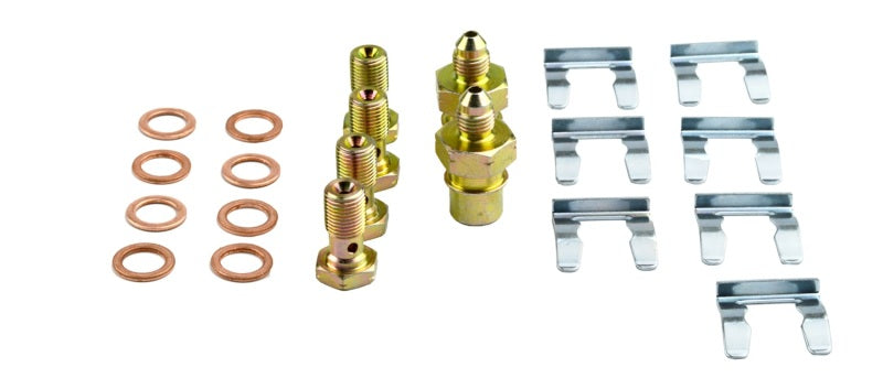 Goodridge 09-12 Cadillac CTS-V (All CTS-V w/ Brembo Brakes) Stainless Steel Brake Line Kit Goodridge Brake Line Kits  AXOPROS