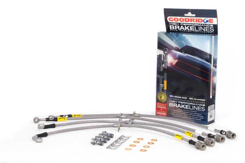 Goodridge 10-12 Subaru Legacy (All Models) Brake Lines Goodridge Brake Line Kits  AXOPROS