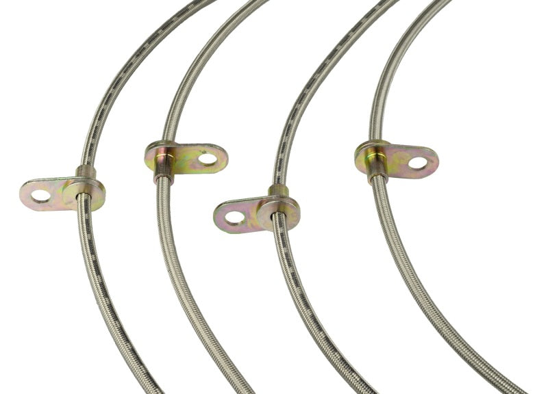 Goodridge 12-15 Chevrolet Camaro (ZL1 Only) Stainless Steel Brake Line Kit Goodridge Brake Line Kits  AXOPROS